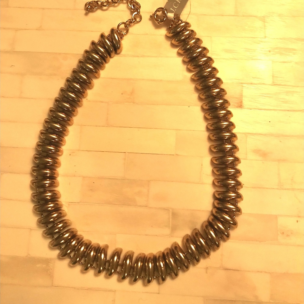 Jcrew gold chocker necklace